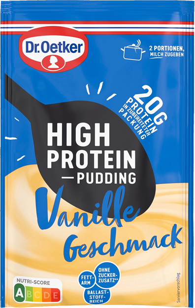 Dr. Oetker High Protein Pudding-Pulver Vanille