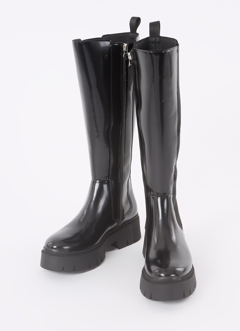 HUGO BOSS Stivaletto Chelsea in imitazione
