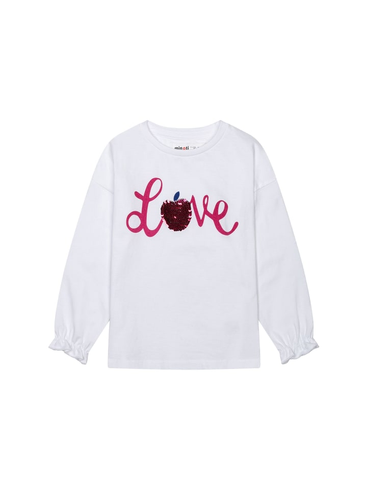Minoti Longsleeves Crunch 6 in weiß günstig kaufen