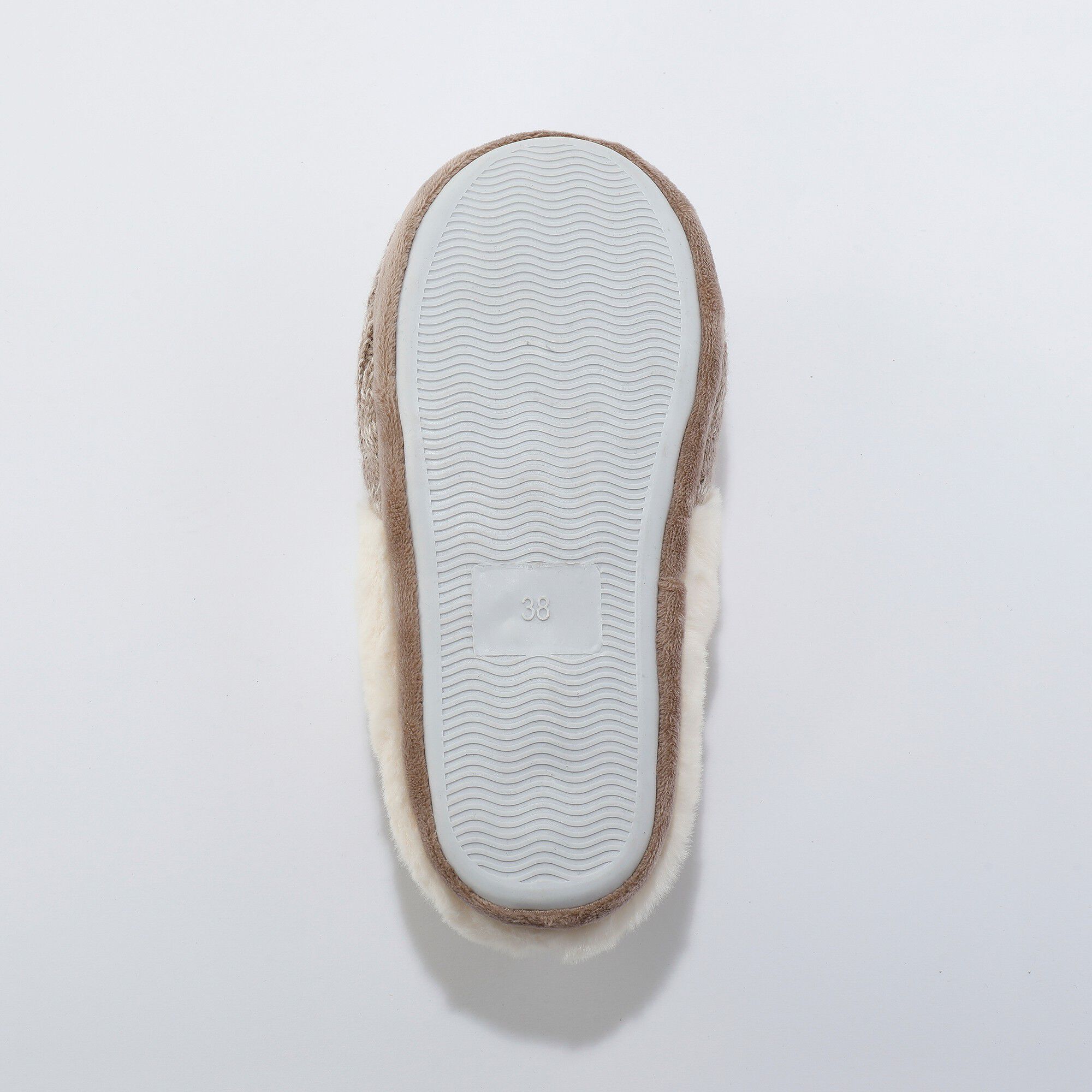 Chaussons mules tricot