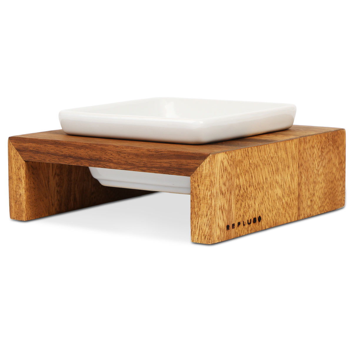 Replus Futterstation Meshidai Einzelnapf Teak kaufen