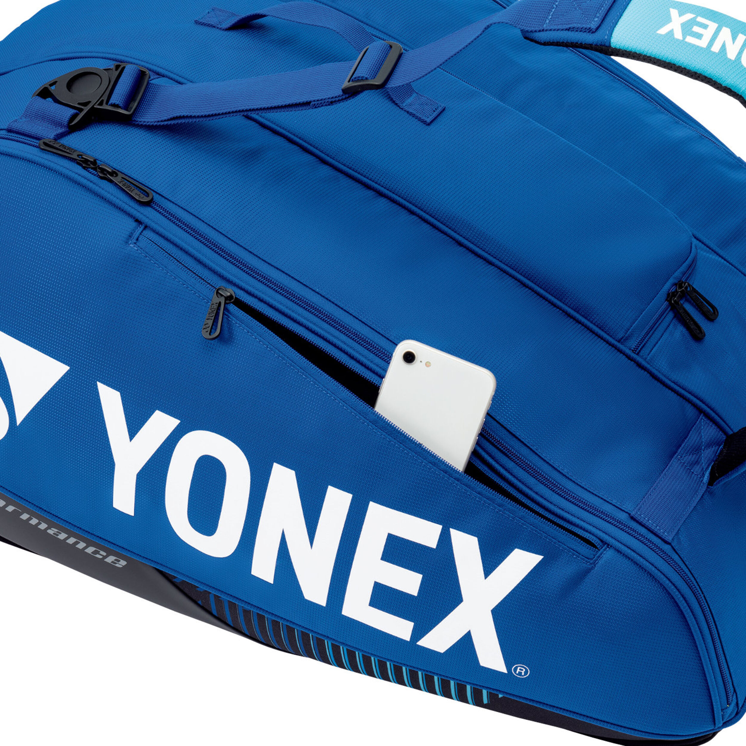 Pro Racquet Bag Schlägertasche 12er - Blau, Weiß
