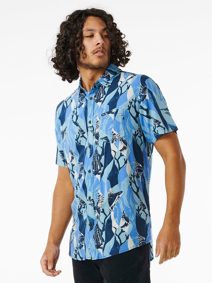Rip Curl Hemd in Blau günstig kaufen