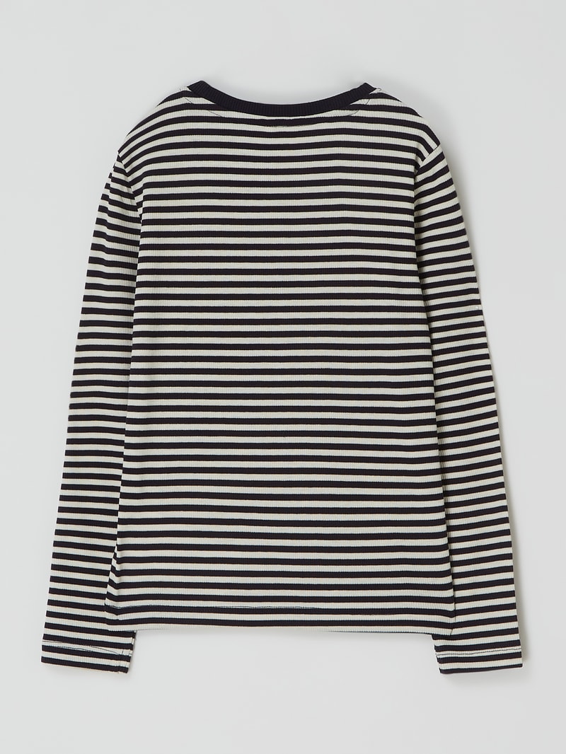 Longsleeve mit Streifenmuster Modell 'Josse' in bleu