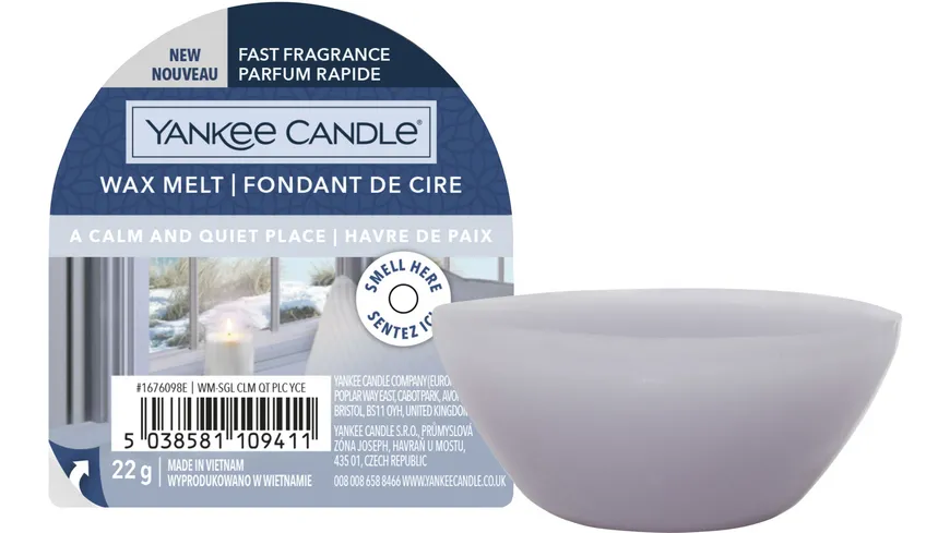 Yankee Candle Wax Melt A Calm & Quiet Place