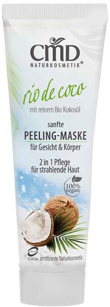 CMD Naturkosmetik Rio de Coco Peeling-Maske Gesichtspeeling