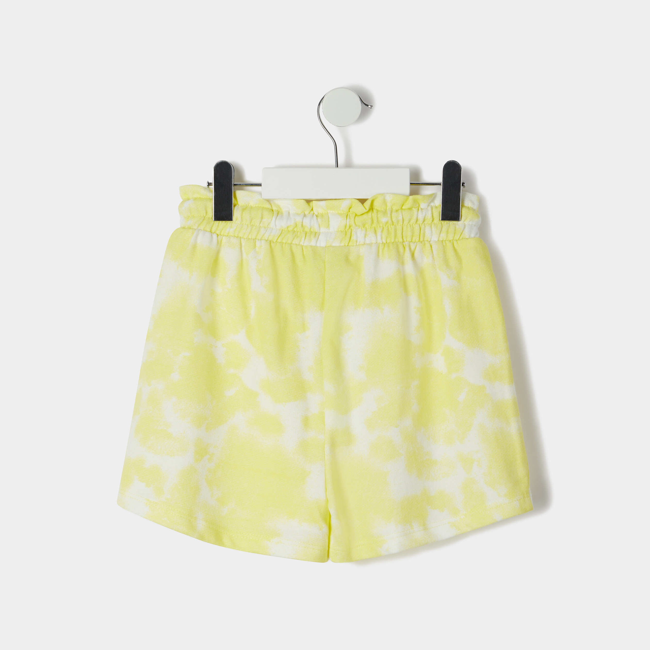 Jogging-Short slouchy jaune fille | La Halle