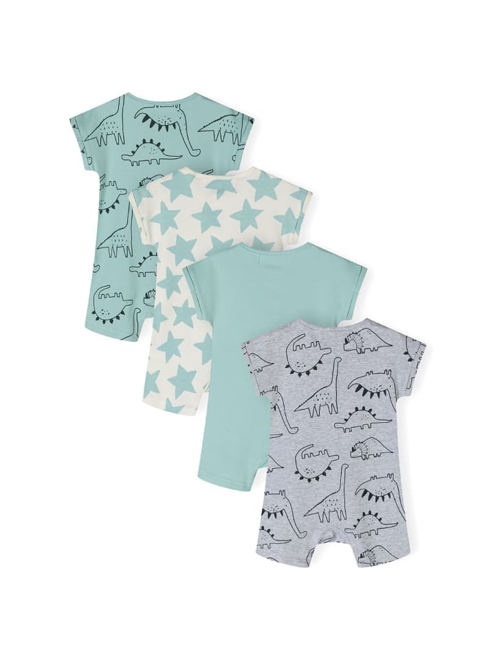 Minoti 4er. Set: Strampler 24babypack4 in mint günstig kaufen