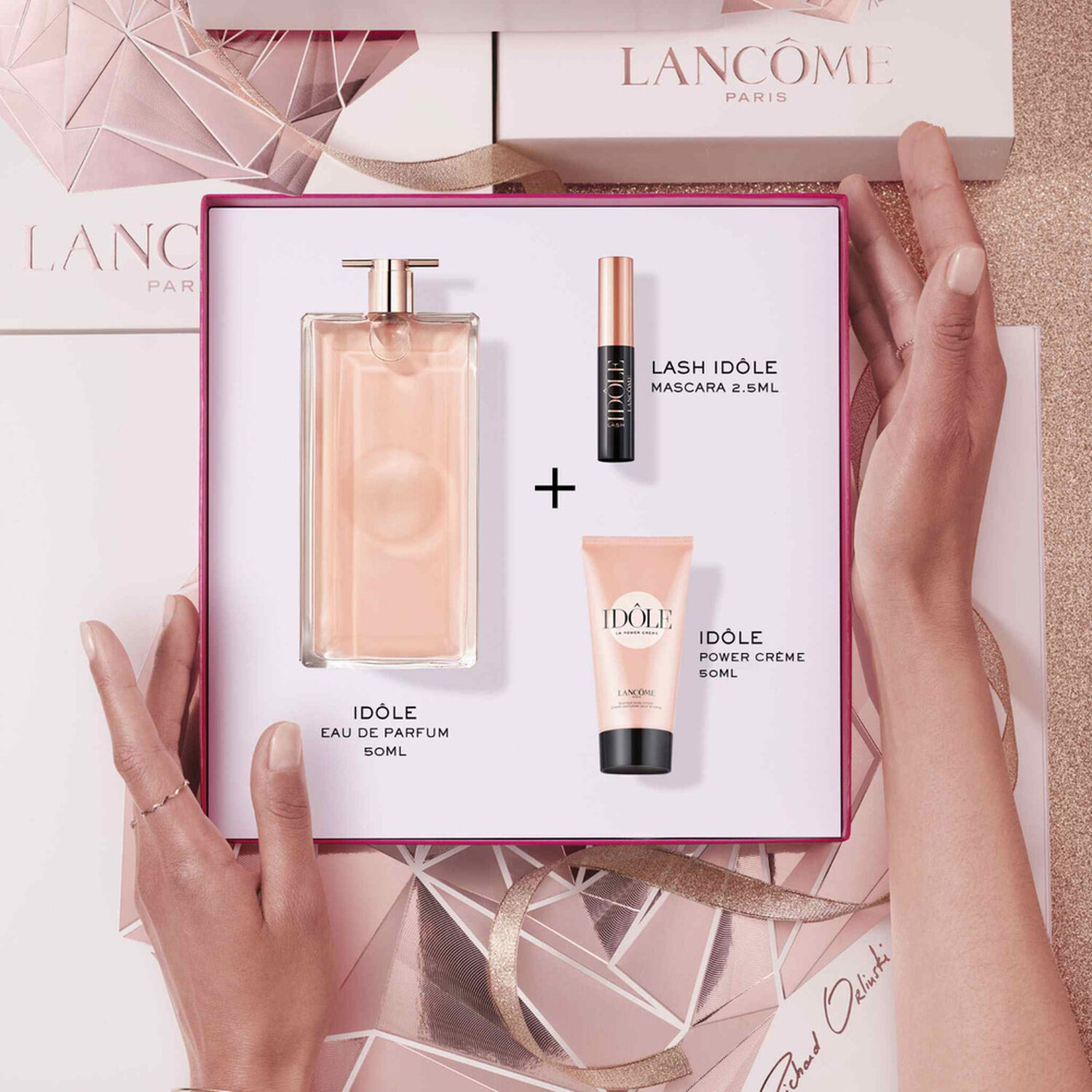lancôme Idôle Coffret Eau de Parfum 50 ml & Crème Corps 50 ml & Mascara Miniature