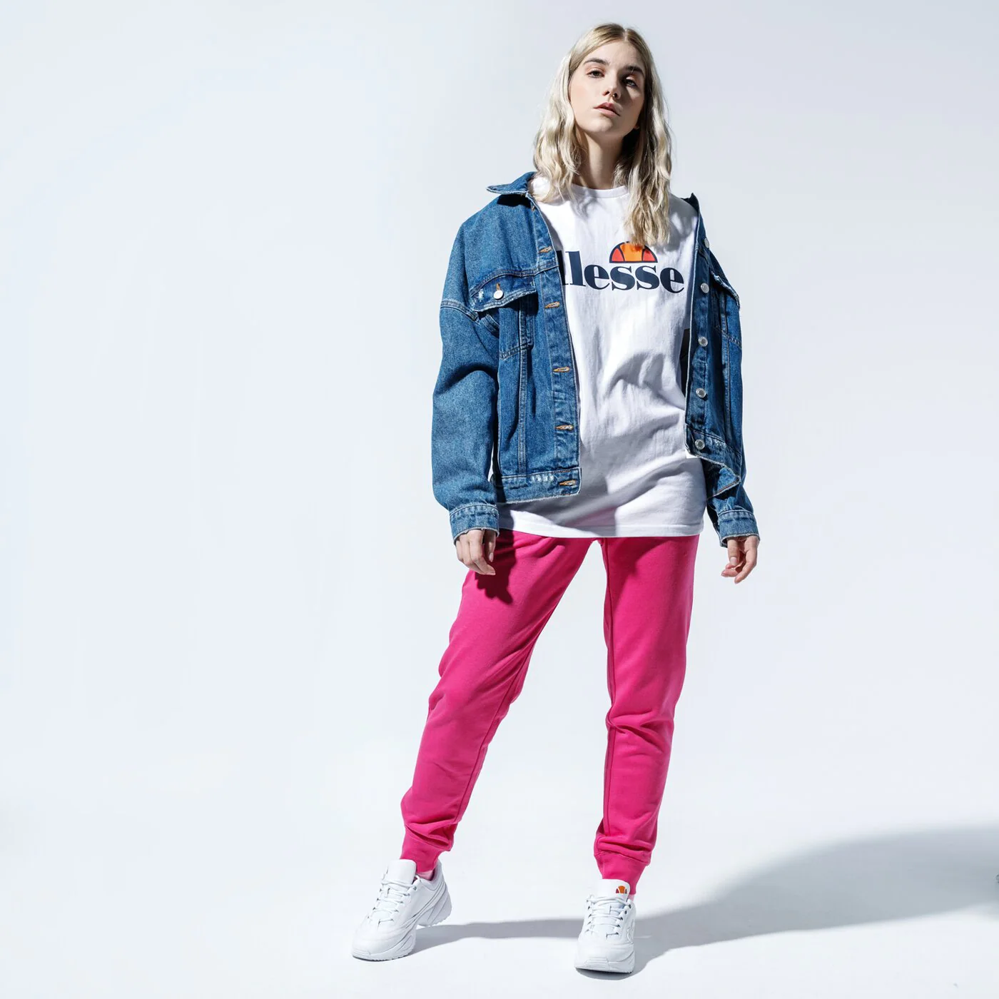 ELLESSE T-SHIRT ALBANY WHT Weiß