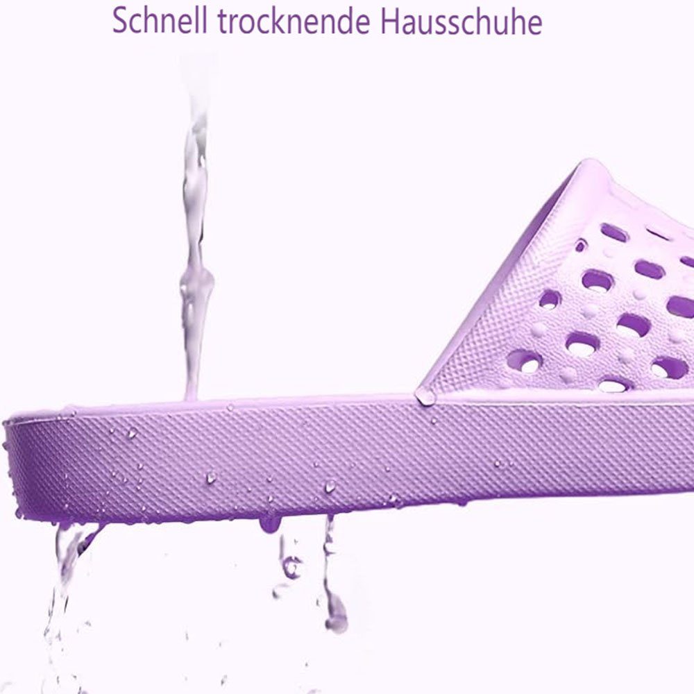 KOMIRO Badeschuhe Unisex rutschfeste Schnell Trocknende Sommersandalen 40-41 Badeschuh