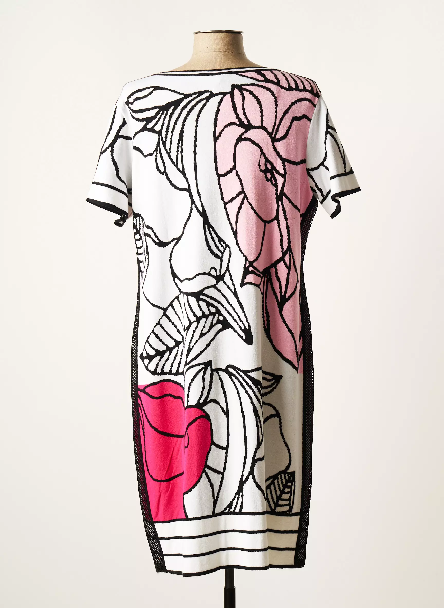 Faber Robes Mi Longues Femme couleur blanc