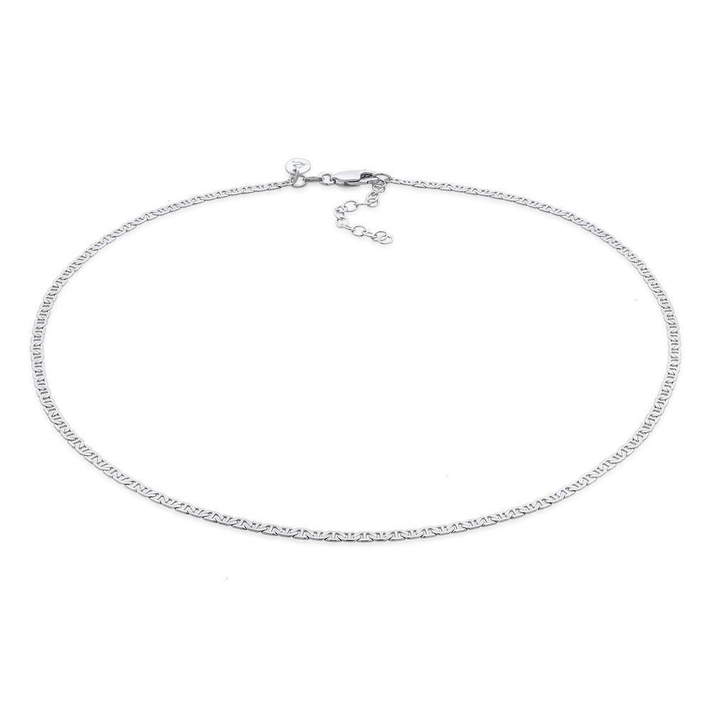 Elli PREMIUM Elli PREMIUM Collier Chaînette ras-du-cou pour femmes, réglable, tendance minimal collier