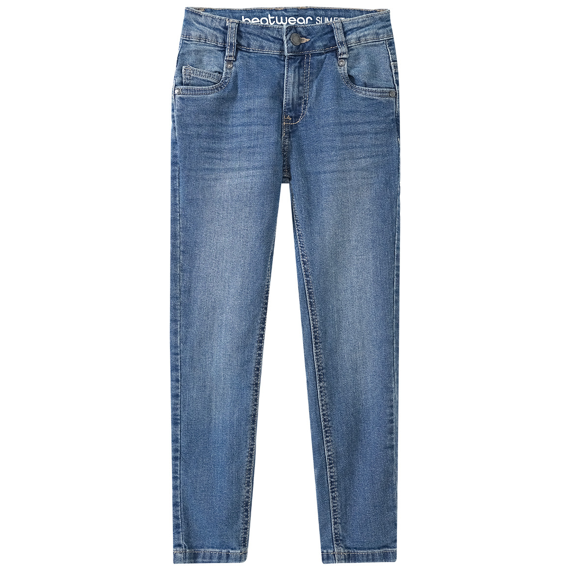 Jungen Slim-Jeans mit verstellbaren Bund
