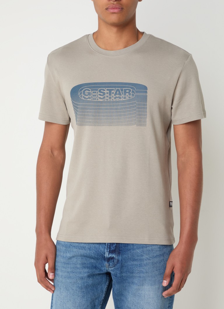 G-Star RAW majica kratkih rukava od organskog pamuka s printom logotipa