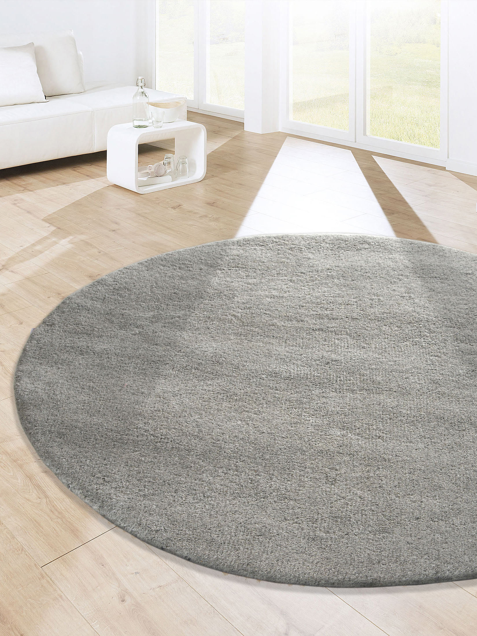 Mavora Woll-Teppich, Stone Grey