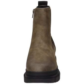 s.Oliver Chelsea Boots in grün