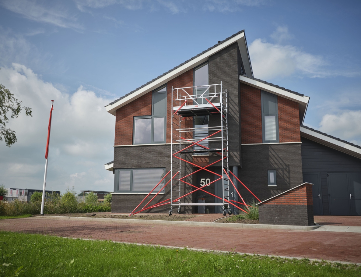 Torre Altrex T525015 RS 52-S, altura de trabajo de 9,2 m, madera, 2,45 Safe-Quick