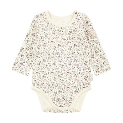Body langarm, beige für Mädchen
