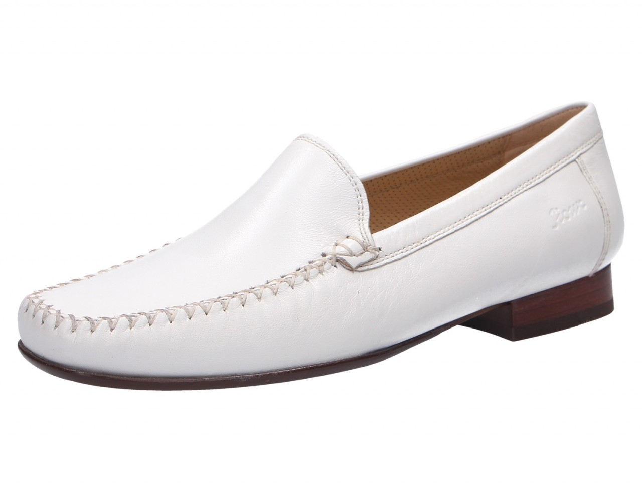 SIOUX Mokassins weiss Damen Slipper