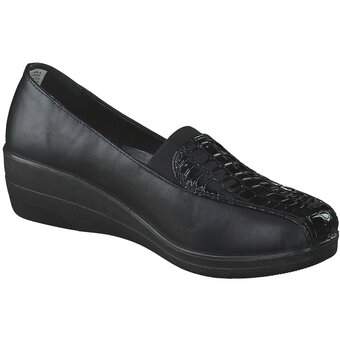 Charmosa Slipper in schwarz