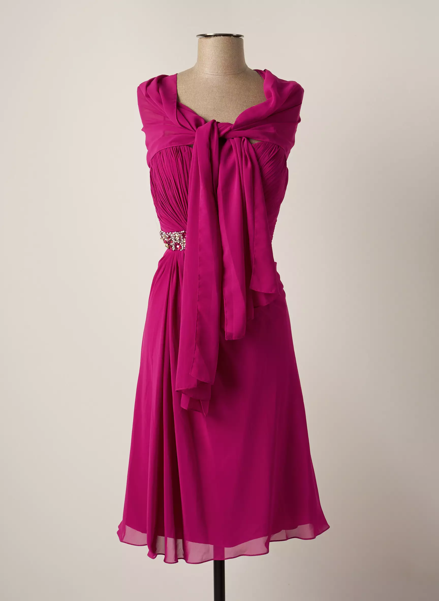 Ellebeline Robes Mi Longues Femme couleur violet
