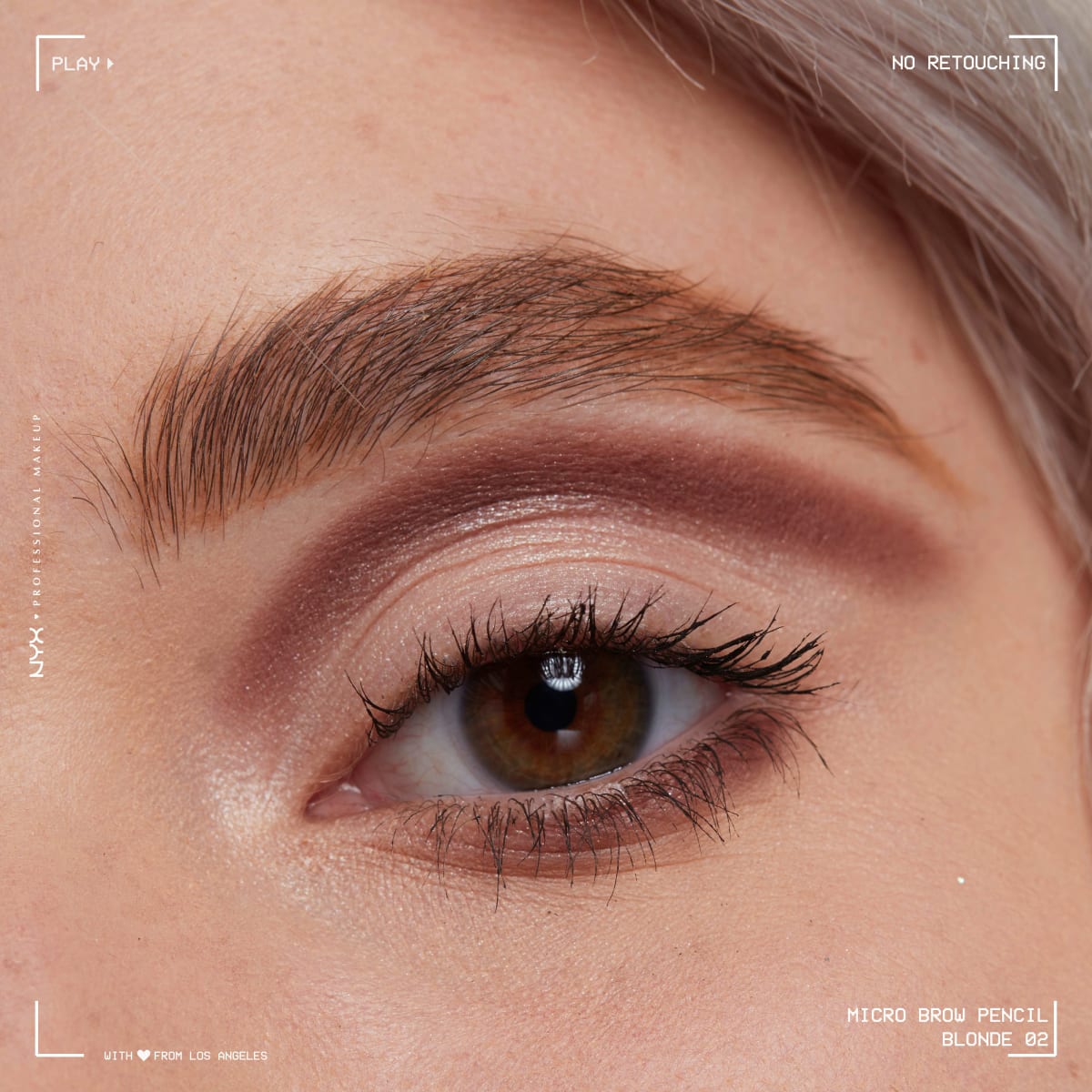 Augenbrauenstift Micro 02 Blonde, 0,5 g