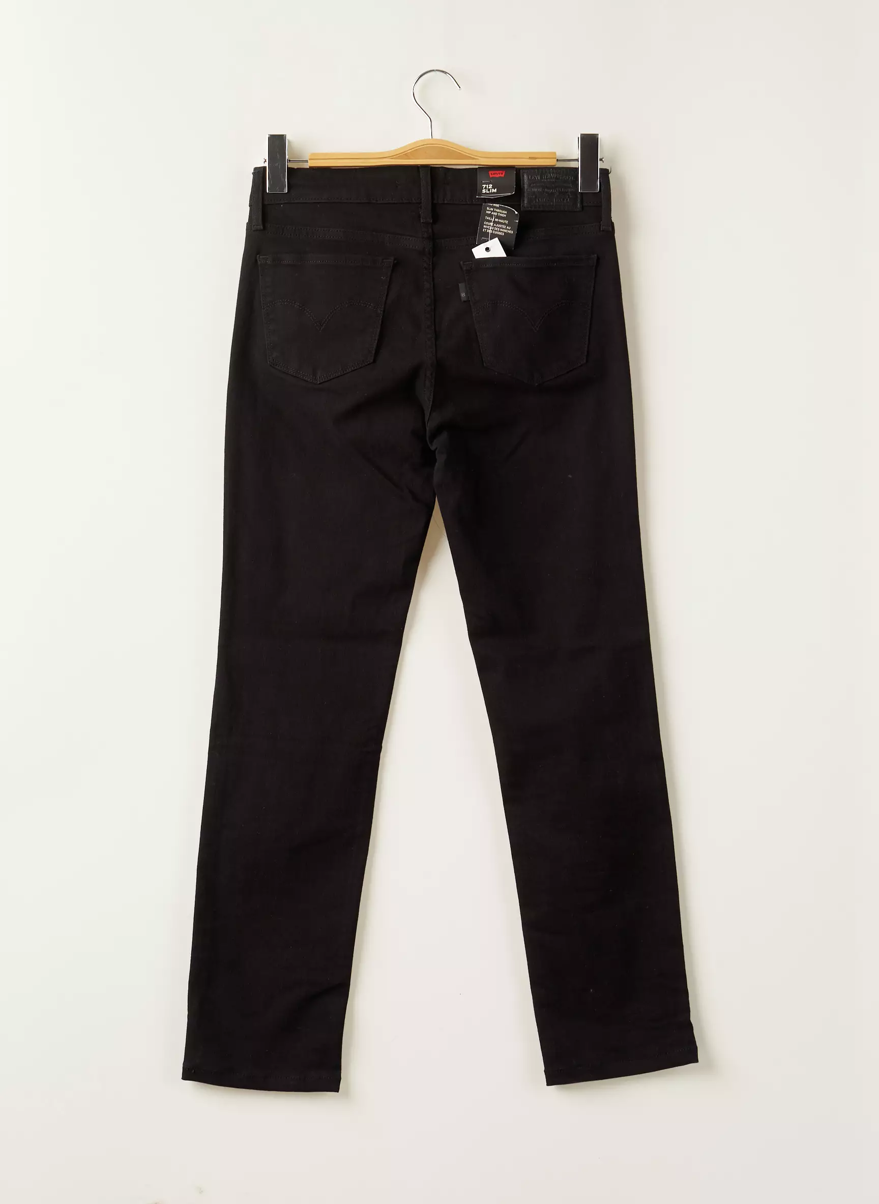 Levis Jeans Coupe Slim Homme couleur noir