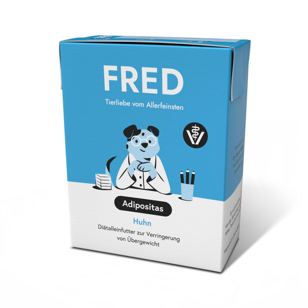 Fred & Felia Hundenassfutter Fred & Felia FRED VET Adipositas 10x390g