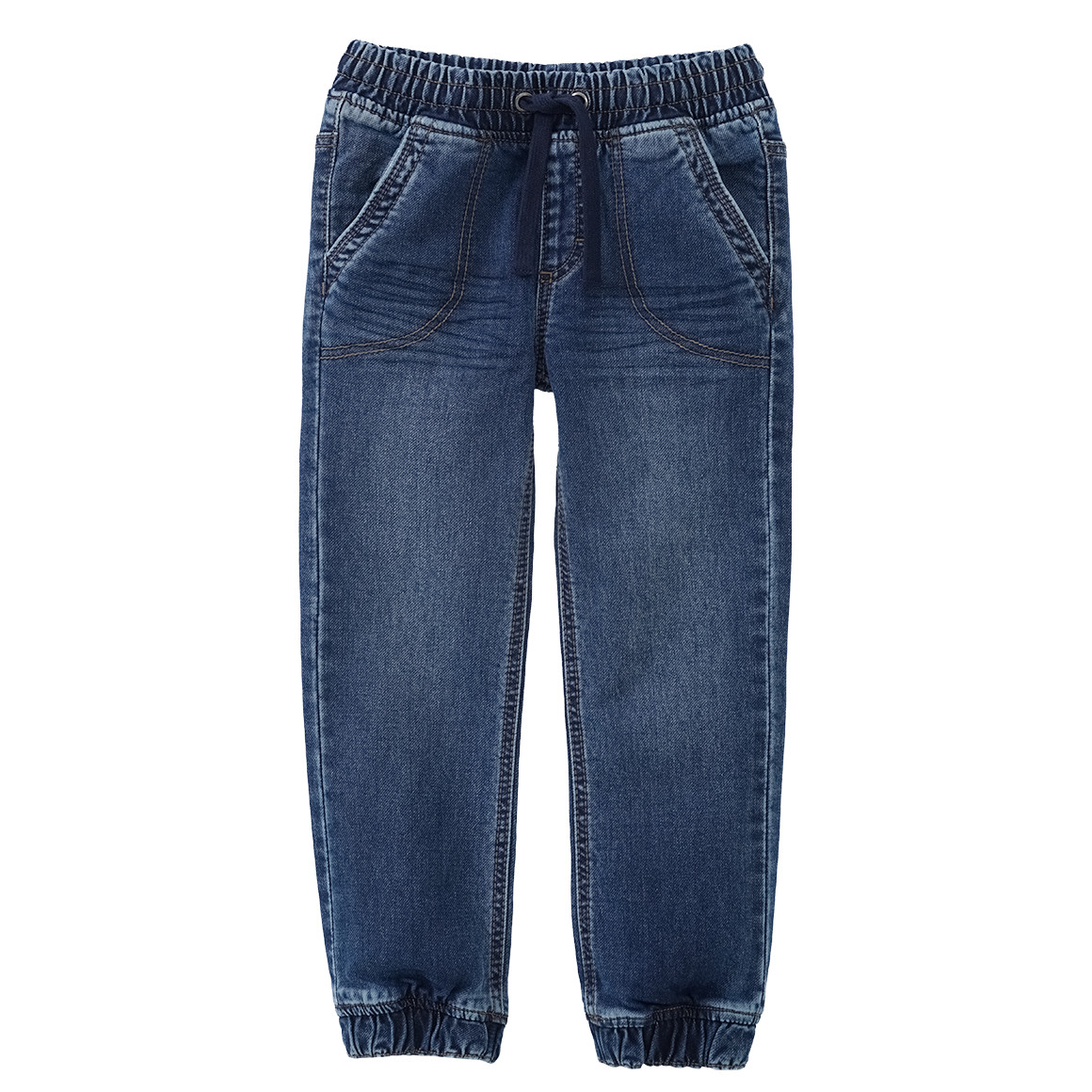 Jungen Pull-on-Jeans mit Tunnelzug