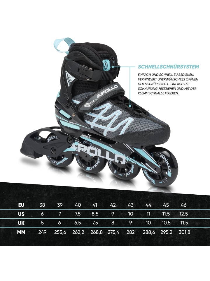 Apollo Fast Entry Inline Skates 