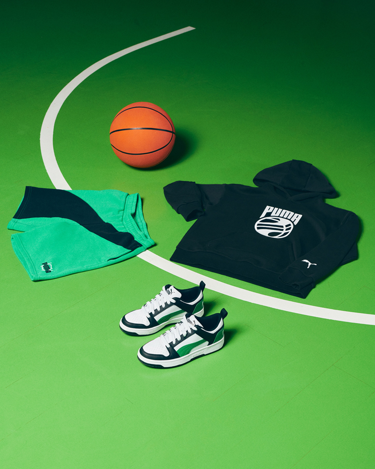 Spodenki Puma Bball Over Jr 622362-01