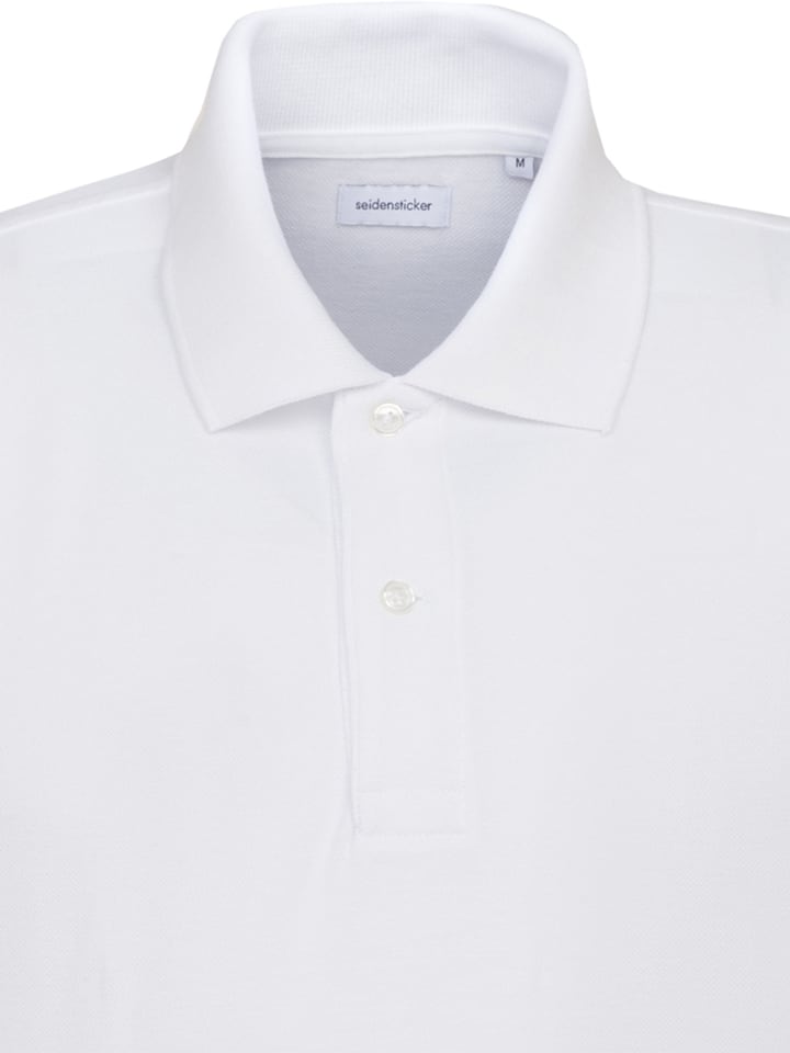 Seidensticker Poloshirt in Weiß günstig kaufen