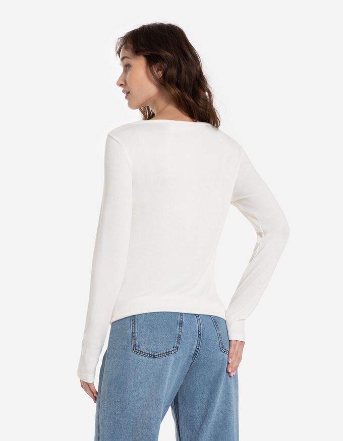 Langarmshirt - LENZING™ ECOVERO™