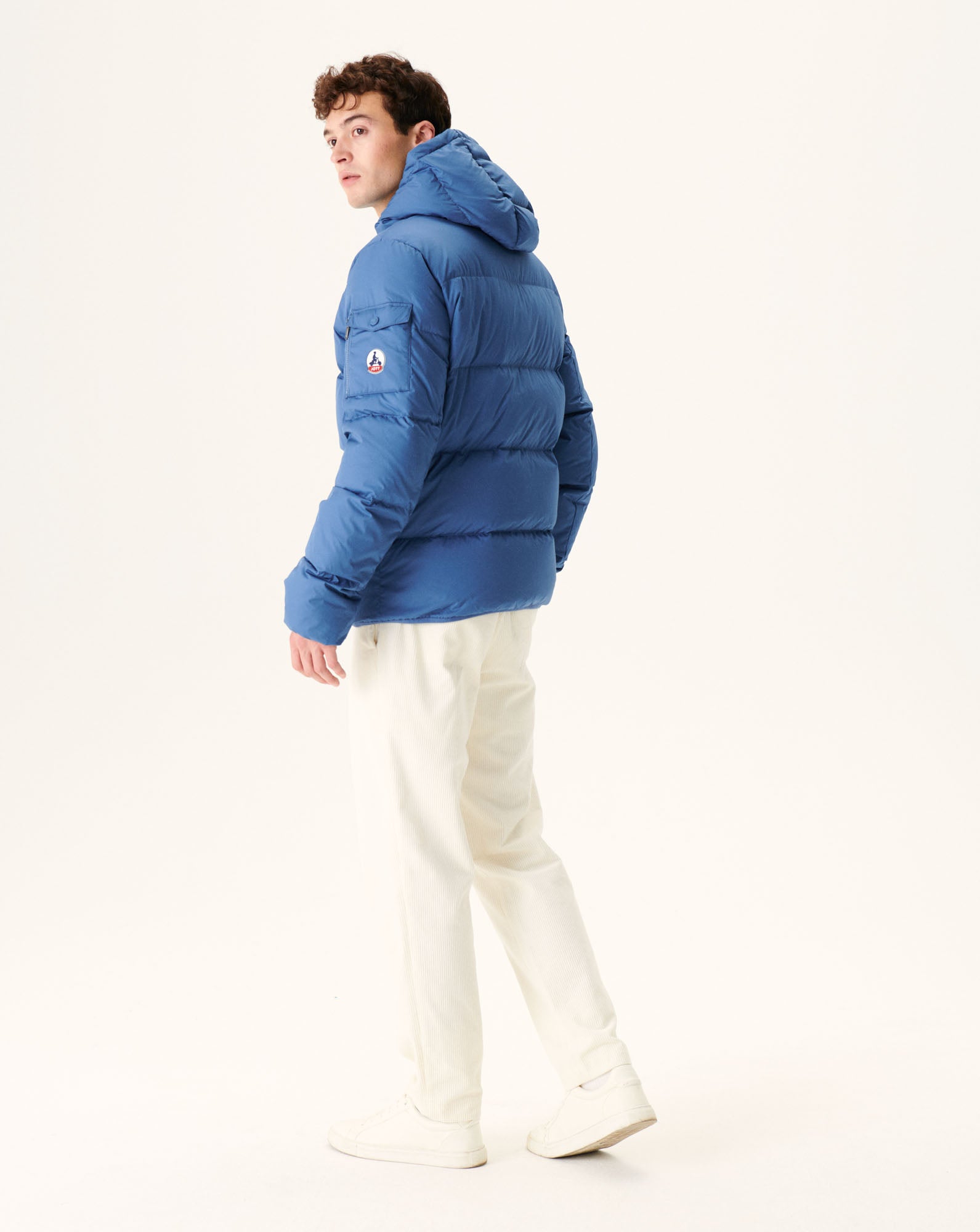 Doudoune à capuche Grand Froid Bleu jeans Toledo