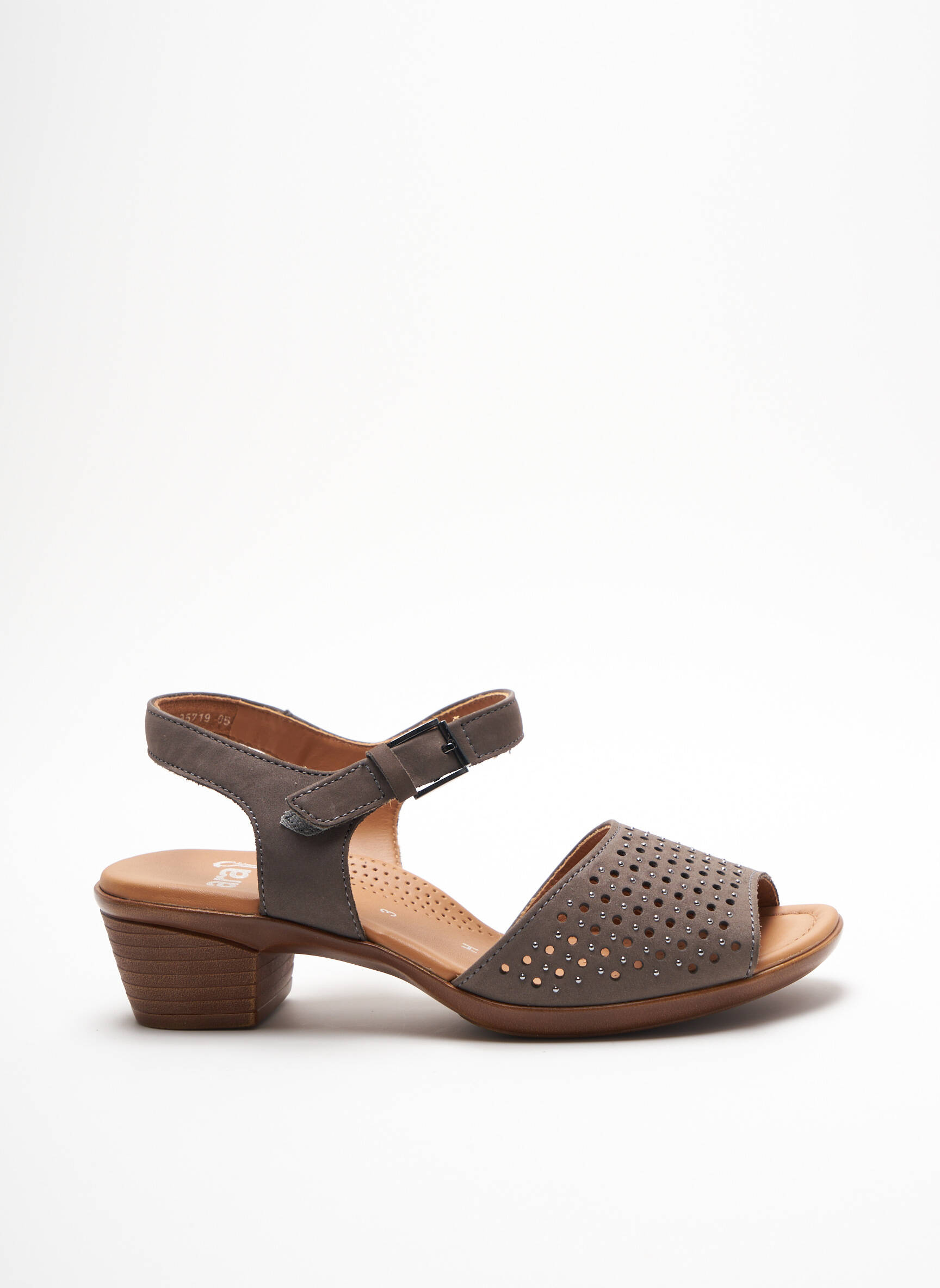 Ara Sandales Nu Pieds Femme couleur gris