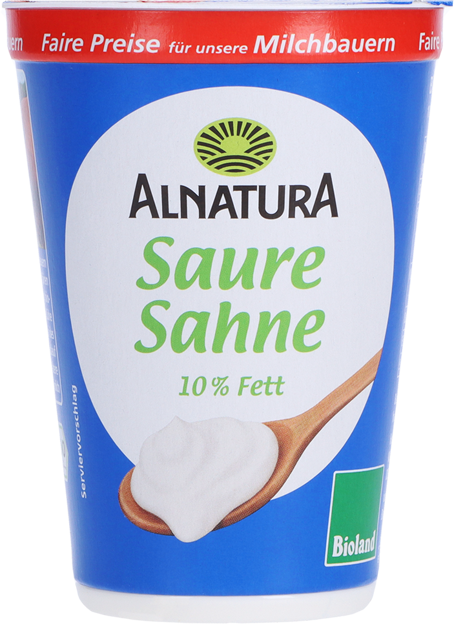 Alnatura Bio Saure Sahne 10%