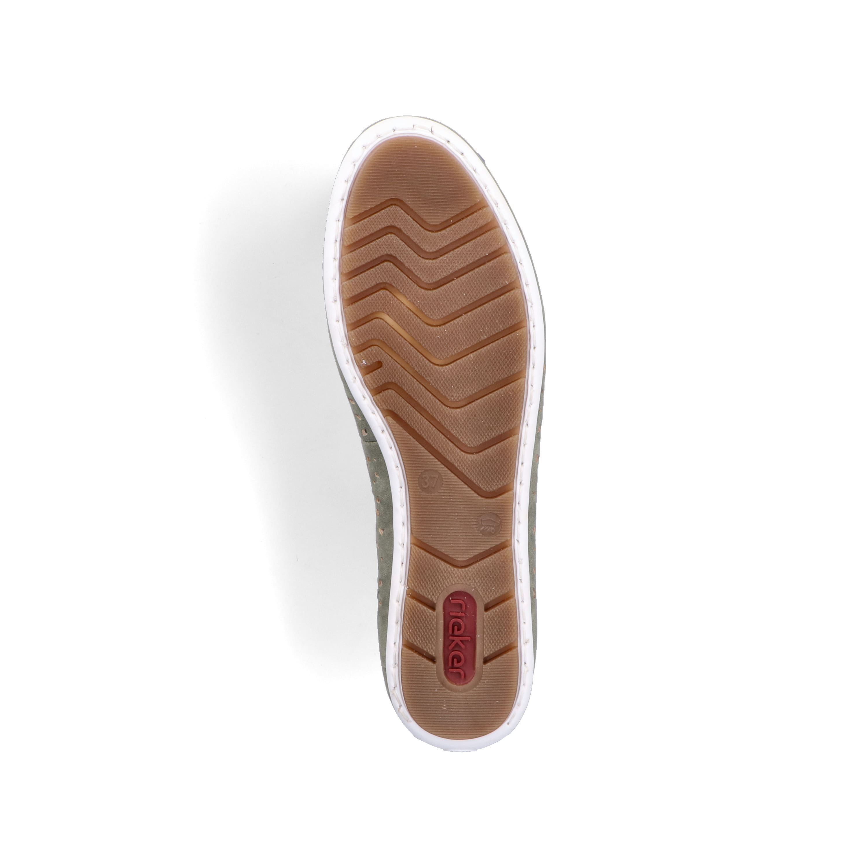 Rieker Damen Loafer grüngrau