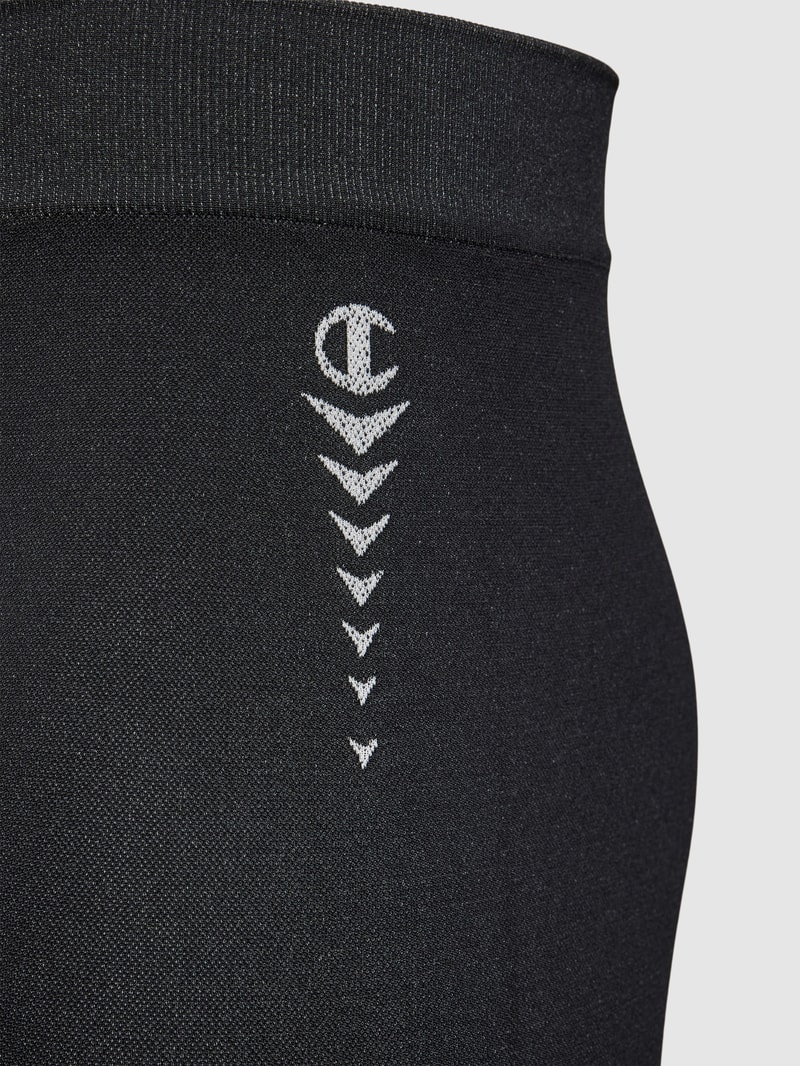 Leggings mit elastischem Bund Modell 'ENTRY LEVEL' in schwarz
