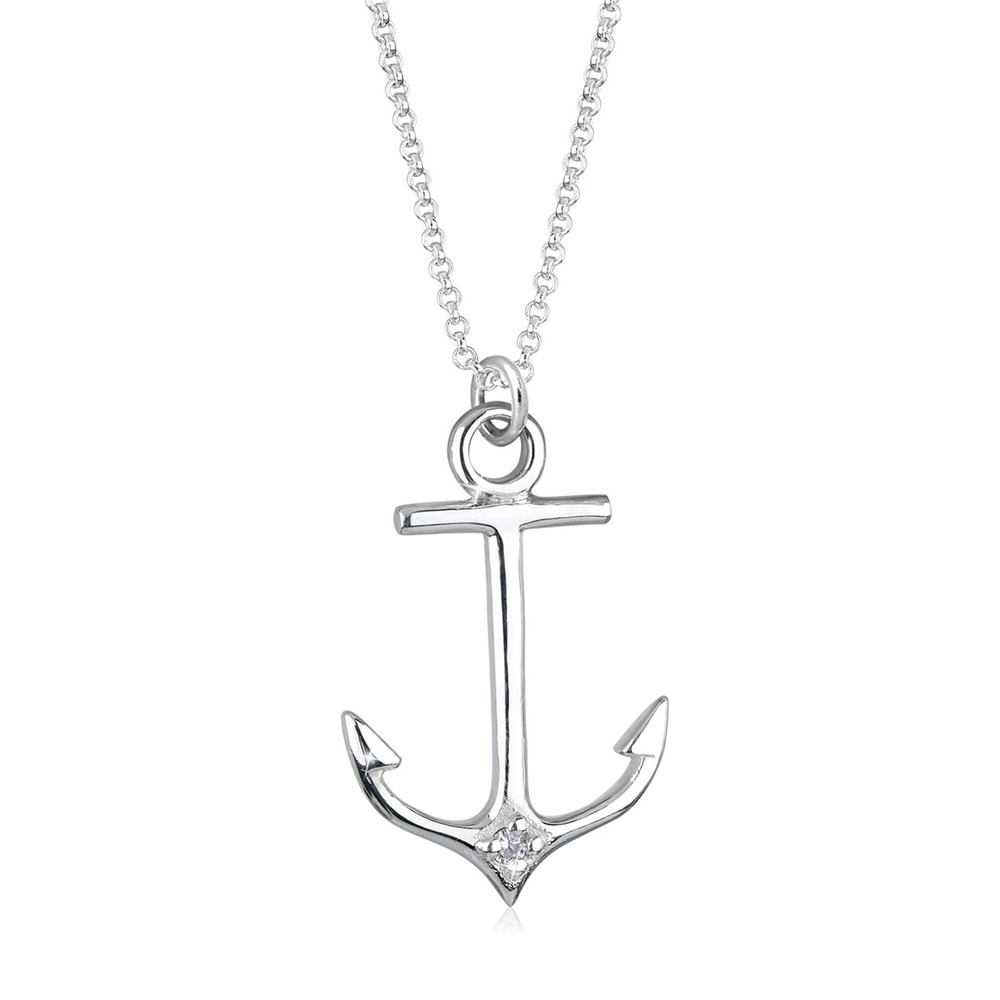 Elli Elli Collier Anker Maritim Hanseatisch 925 Sterling Silber collier