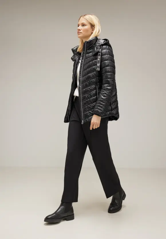 Street One Kurze Steppjacke mit Kapuze