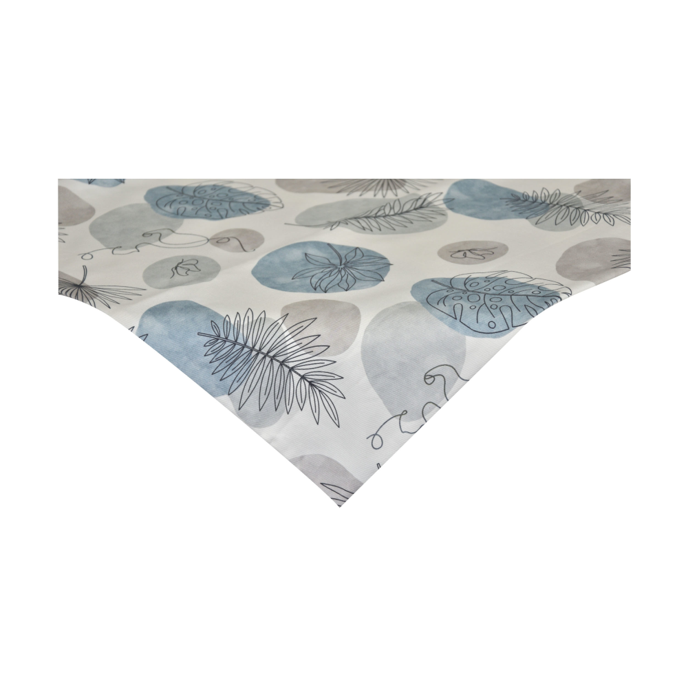 Tischdecke Organic Style graublau