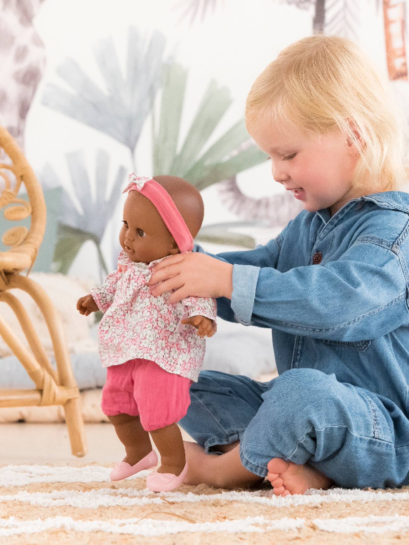 Poupée Bébé Lilou 36 cm COROLLE rose