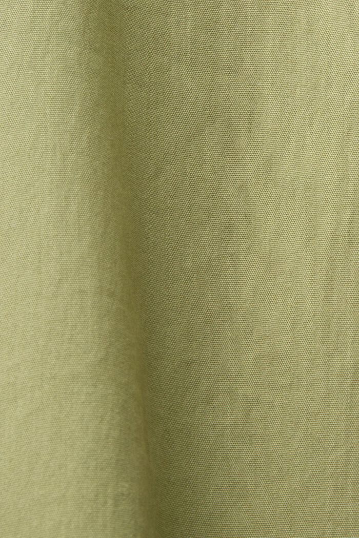 Pull-on-Shorts aus Baumwoll-Popelin