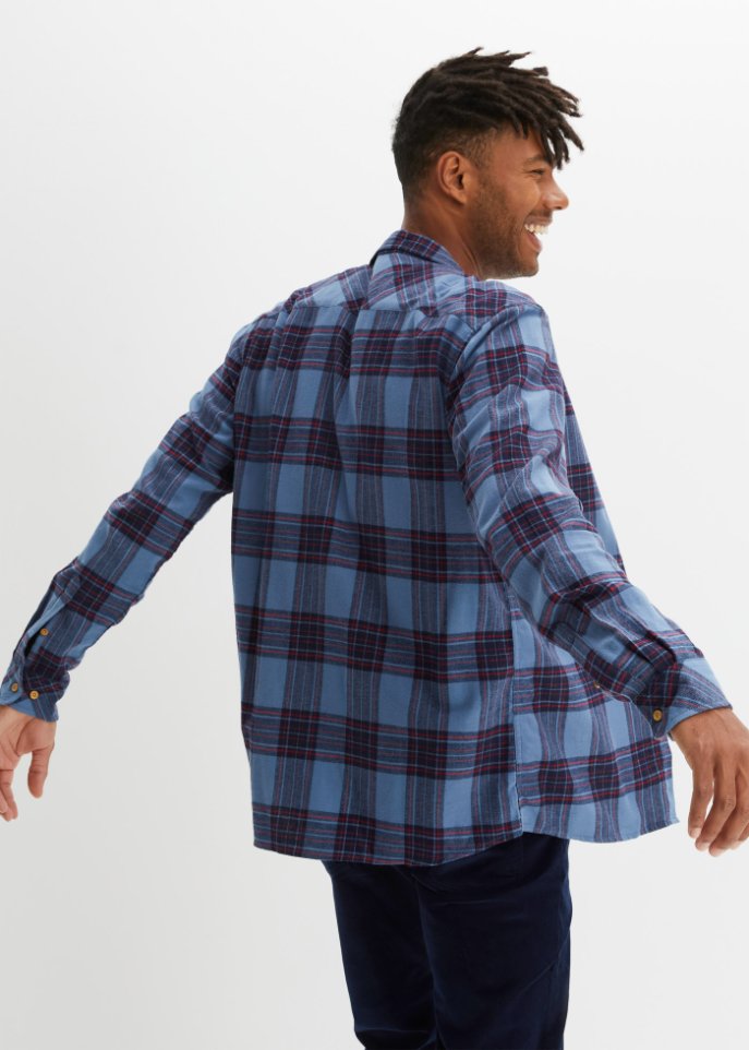 Flanell-Langarmhemd (2er Pack)