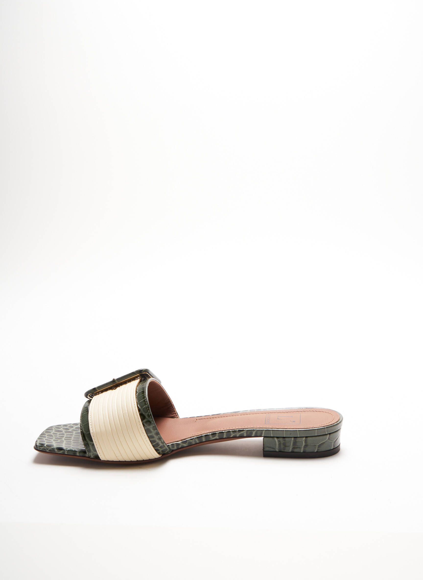 L Autre Chose Sandales Nu Pieds Femme couleur vert