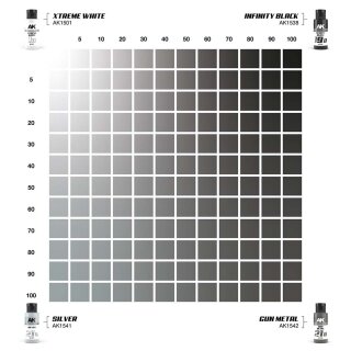 Dual Exo Set 21 - 21A Silver & 21B Gun Metal