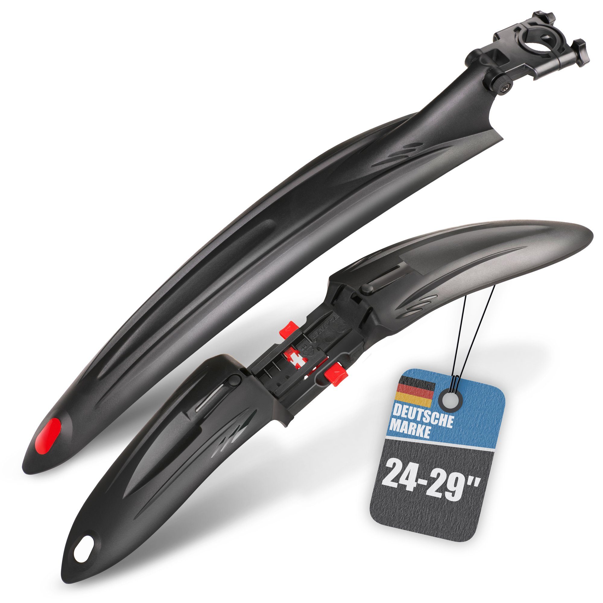 BALOU Schutzblech BALOU Mountainbike Fahrrad Schutzblech, 24-29
