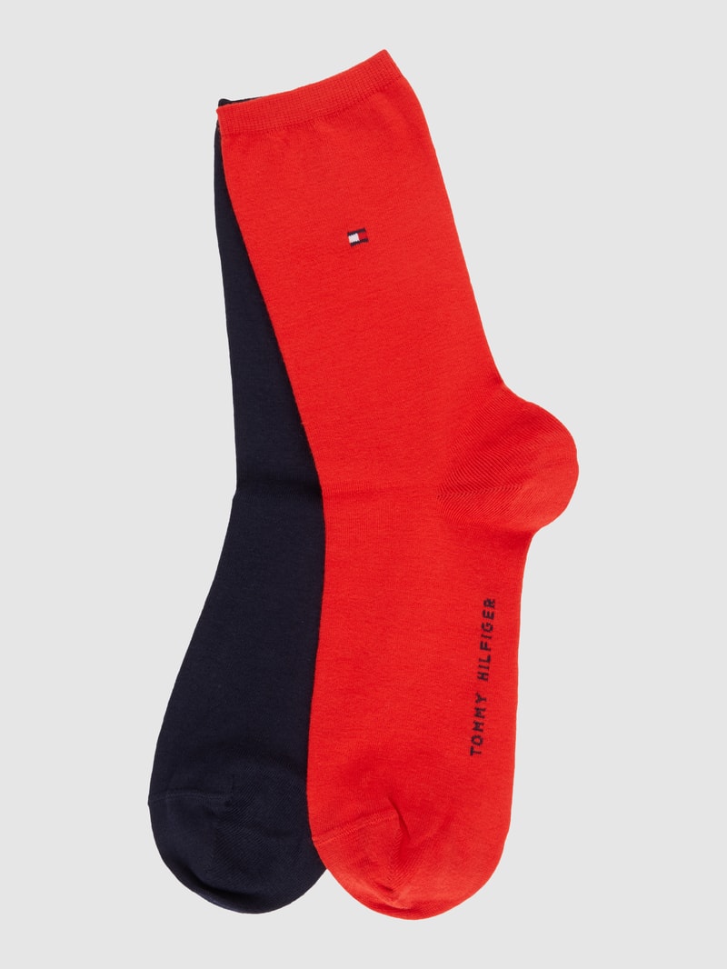 Socken im 2er-Pack in rot