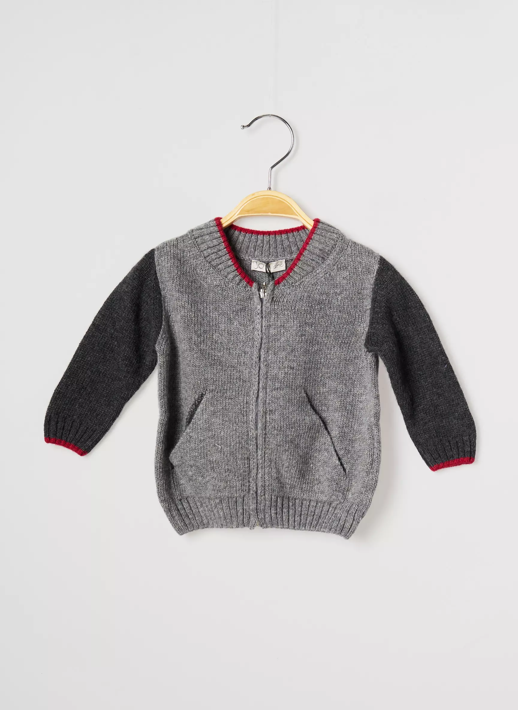 J O Milano Cardigans Garcon couleur gris